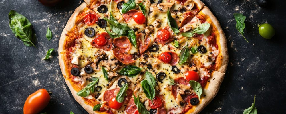 freshly-baked-pizza-with-pepperoni-mushrooms-olives-basil freshly-baked-pizza-with-pepperoni-mushrooms-olives-basil