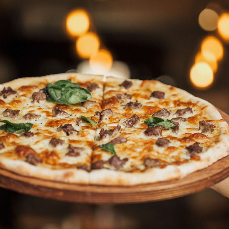 mixed-ingredient-pizza-wooden-board mixed-ingredient-pizza-wooden-board