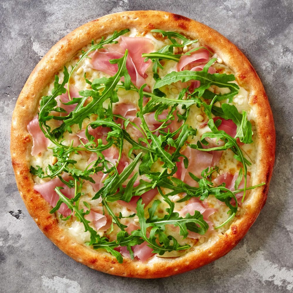pinoli-pizza-with-cheese-cream-sauce-prosciutto-gorgonzola-pears-pine-nuts-arugula pinoli-pizza-with-cheese-cream-sauce-prosciutto-gorgonzola-pears-pine-nuts-arugula